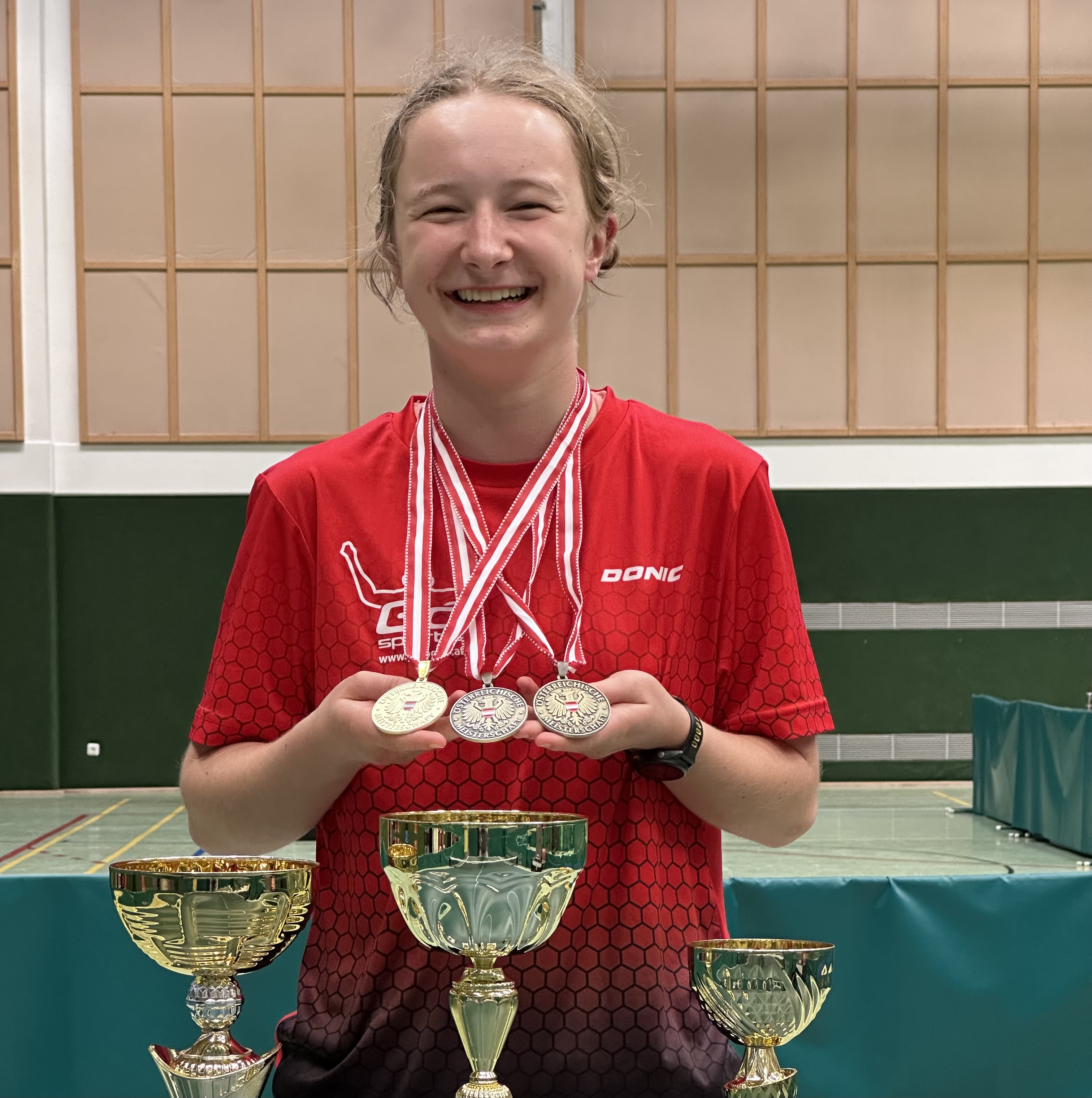 Pia Geineder Doppelmeisterin ÖM U21! Gesamt sechs tolle Wiener Podestplätze!